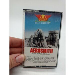 Aerosmith Cassette Tape Rock in a Hard Place 1982 CBS RECORDS